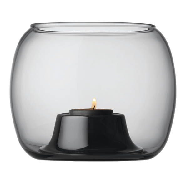 Kaasa telyslykt grå fra Iittala