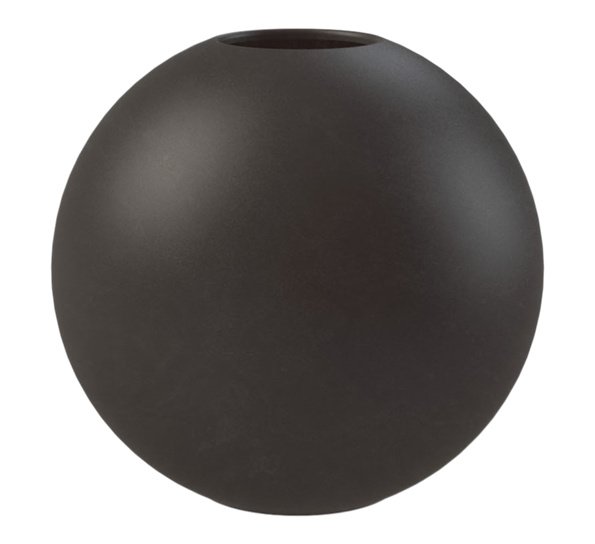 Ball vase 30 cm sort fra Cooee Design