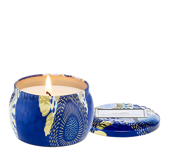 Duftlys 25t Mediterranean Lemon fra Voluspa