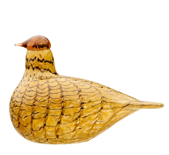 Glassfugl Fjellrype fra Iittala