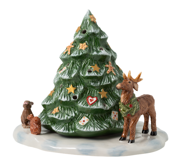Christmas Toys juletre med dyr i skogen 23x17x17 cm fra Villeroy & Boch