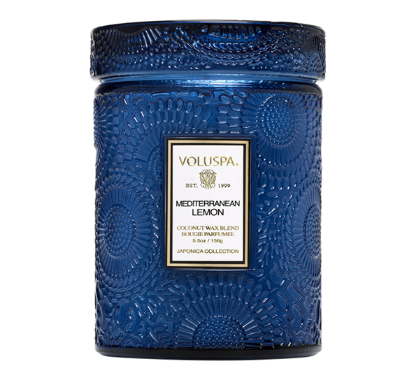 Duftlys 50t Mediterranean Lemon fra Voluspa