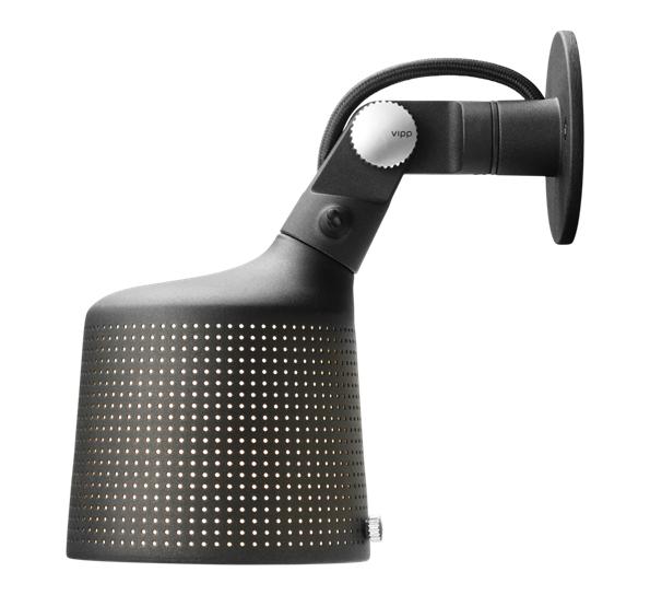 Vipp524 veggspot sort fra Vipp