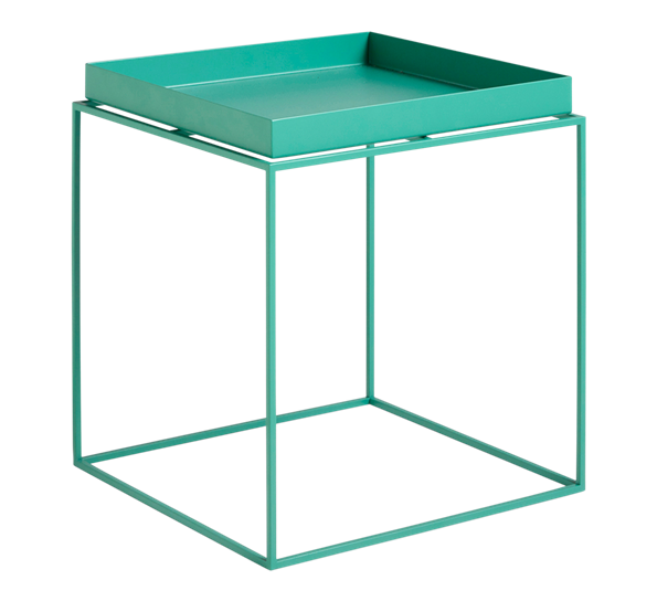 Tray Table bord 40x40cm peppermint green fra HAY