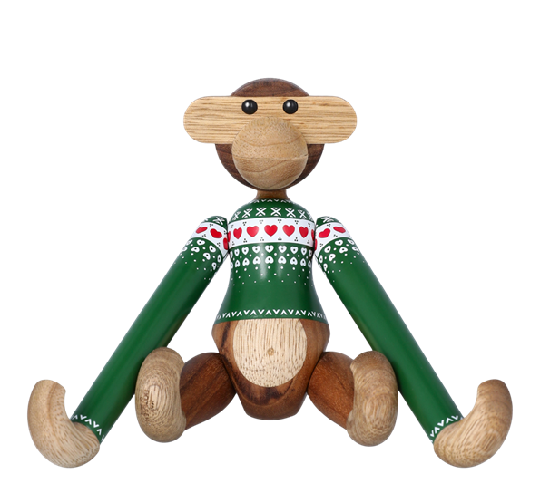 <p>Apekatt liten grønn fra Kay Bojesen</p>
