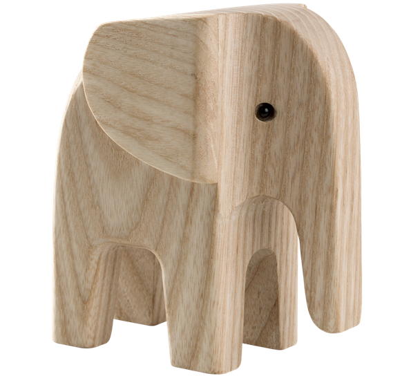 Elefant ask 11 cm fra Novoform