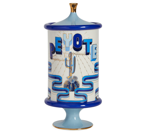 Druggist Peyote krukke liten blå fra Jonathan Adler