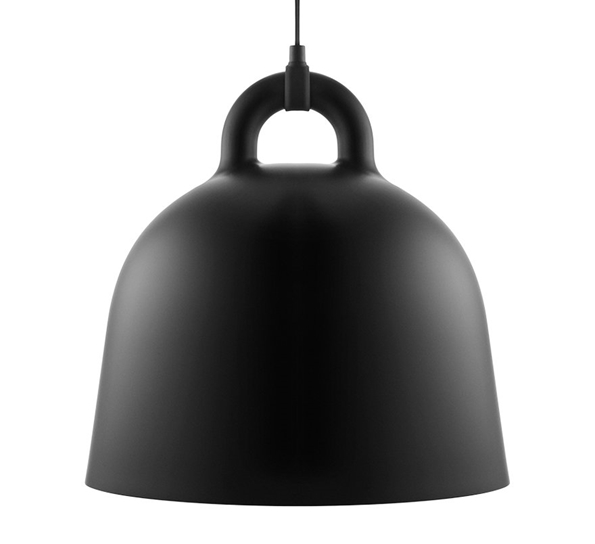 Bell lampe medium sort fra Normann Copenhagen