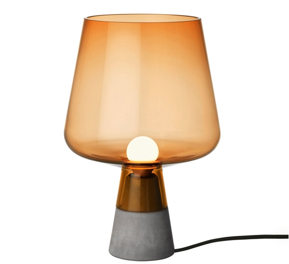 Leimu lampe 30 cm kobber fra Iittala