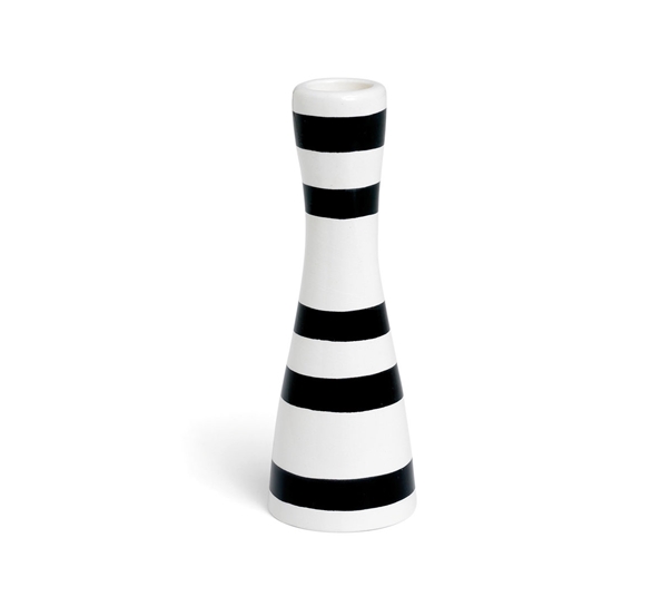 Omaggio lysestake liten sort 16 cm fra Kähler