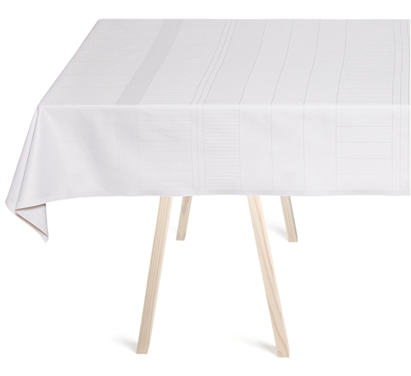 Still Life White duk 140X200 cm fra Georg Jensen Damask