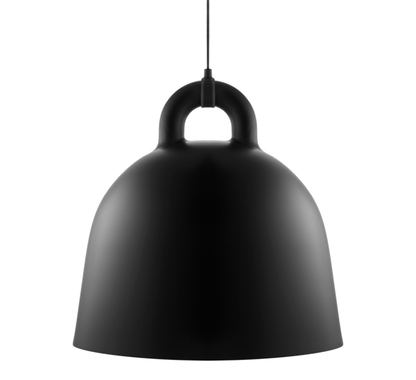 Bell lampe stor sort fra Normann Copenhagen