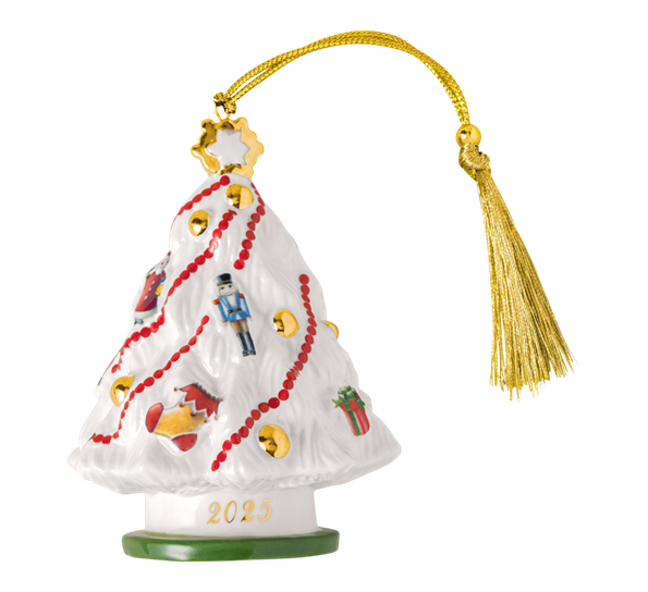 Ornament juletre 2025 h10 cm fra Villeroy & Boch