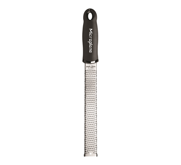 Premium rivjern zester sort fra Microplane