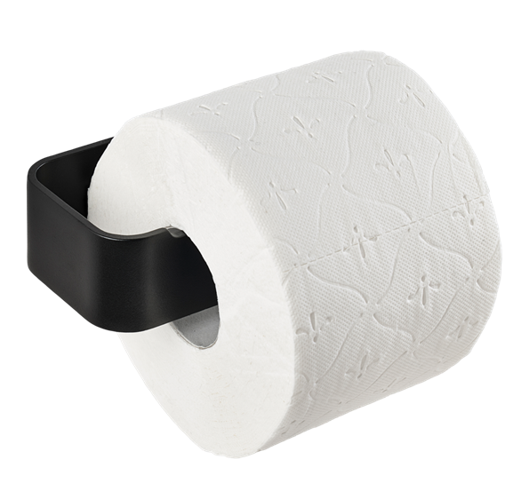 Ume toalettrullholder sort fra Zone