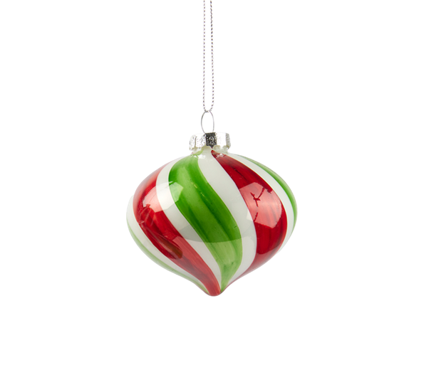 <p>Julekule ø8 cm løk EDG Enzo de Gasperi</p>