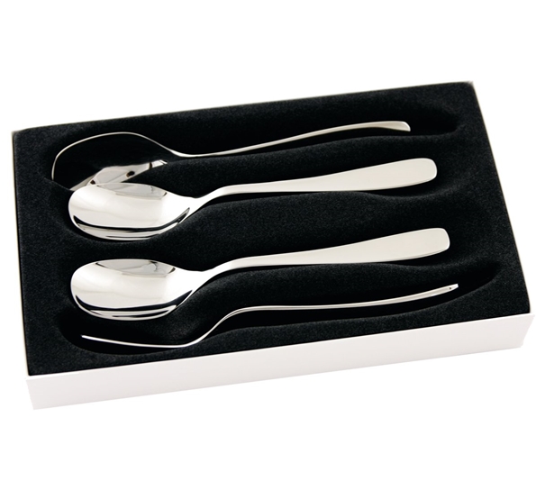 Tuva suppleringssett dessertskje 4 pk fra Hardanger Bestikk