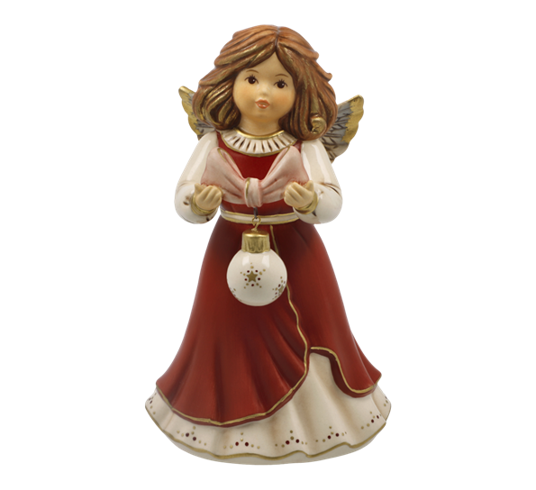 Bordeaux engel My Favorite Christmas Ball 15 cm fra Goebel