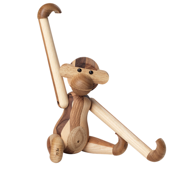 Ape jubileumsutgave medium blandet trevirke fra Kay Bojesen