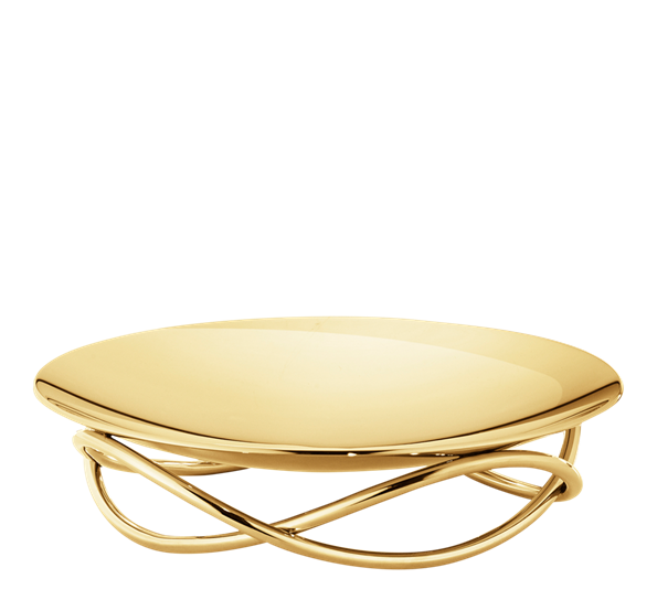 Glow skål gull fra Georg Jensen