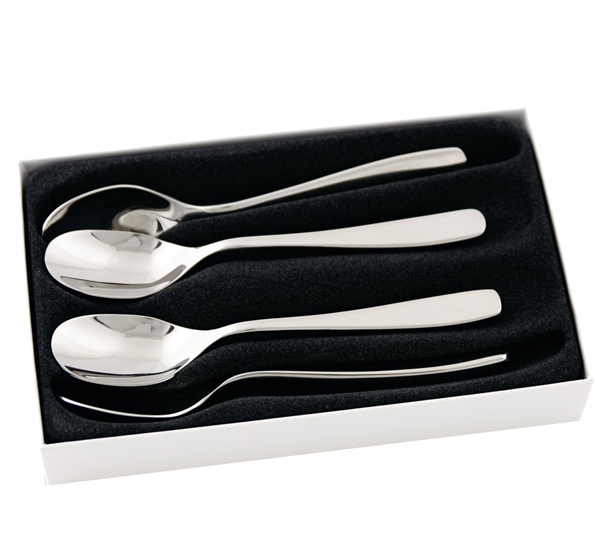 Tuva suppleringssett teskje 4 pk fra Hardanger Bestikk