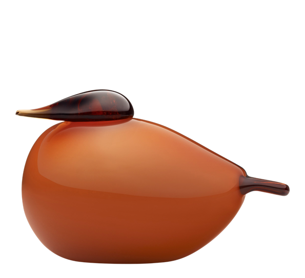 Glassfugl Puffball sevilla stor fra Iittala