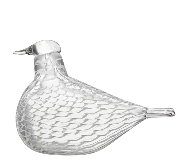 Glassfugl Fredsdue fra Iittala