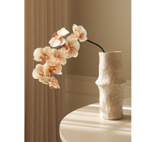 Kunstig blomst Orchid Orkidè stor beige fra Botanè Studios