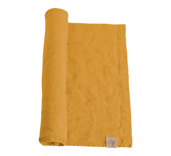 Lovely løper 47x150 cm Honey fra Lovely Linen