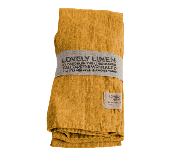 Lovely servietter 45x45 cm Honey 4-pk fra Lovely Linen