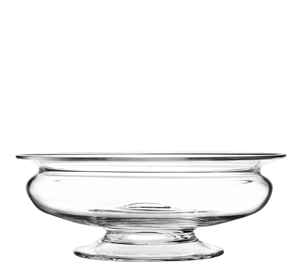 Old English blomsterskål stor fra Holmegaard