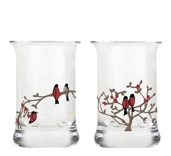 2021 juledrammeglass 3cl 2-pk fra Holmegaard