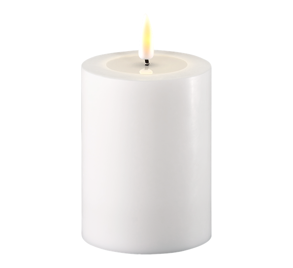 Real Flame LED-kubbelys 7,5x10 cm hvit fra Deluxehomeart