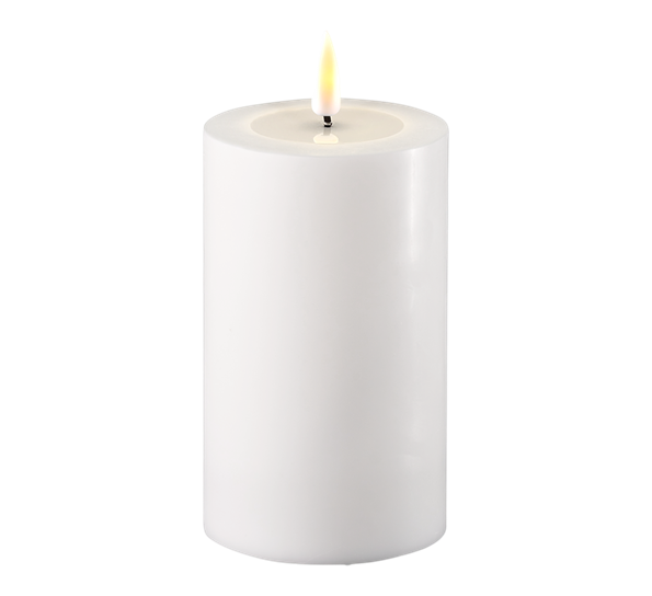 Real Flame LED-kubbelys 7,5x12,5 cm hvit fra Deluxehomeart