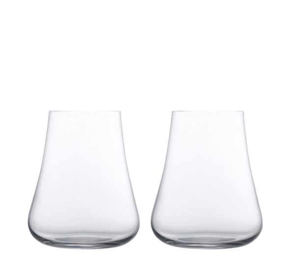 Stem Zero Volcano vannglass 2-pk 70 cl fra Nude Glass