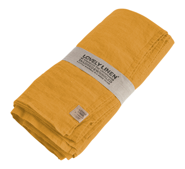 Lovely linduk 145x300 cm Honey fra Lovely Linen