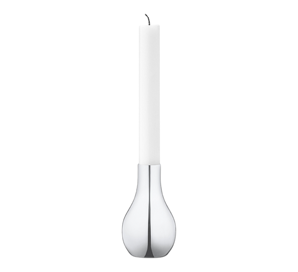 Cafu lysestake l ø60 h99 stål fra Georg Jensen