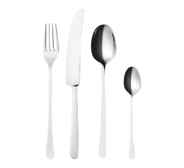 Copenhagen blank bestikksett 4d fra Georg Jensen