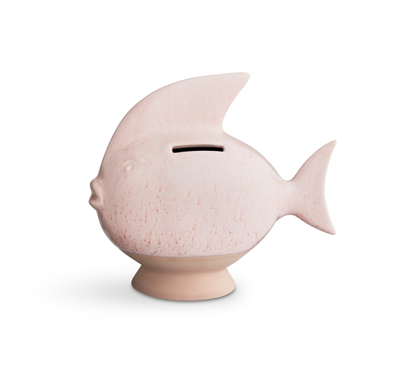 Sparedyr sparebøsse rose 14,5 cm fra Kähler
