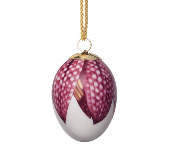 Påskeegg 2019 Rutelilje Kronblad fra Royal Copenhagen