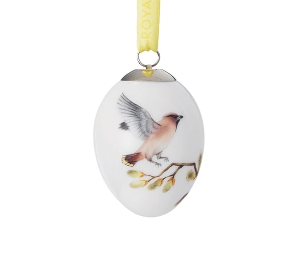 Påskeegg 2017 Silkehale fra Royal Copenhagen
