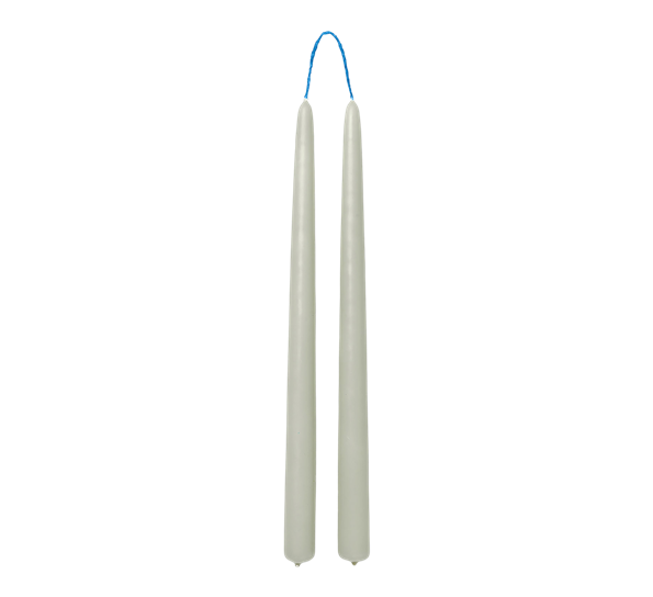 Dipped candles lys 2 pk 30 cm sage fra Ferm Living