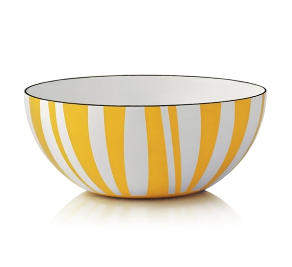 Stripes skål gul 30cm