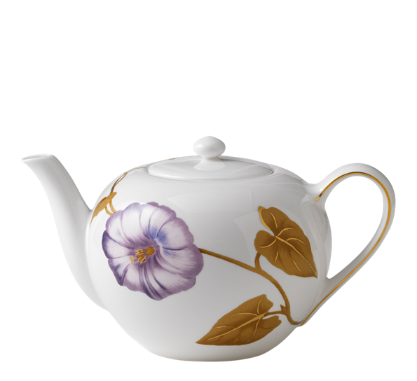 Flora tekanne 1,3l morning glory fra Royal Copenhagen