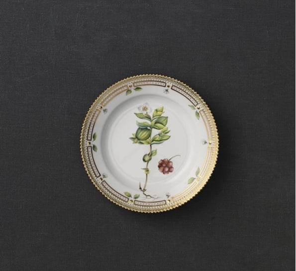 Flora Danica tallerken 20cm fra Royal Copenhagen