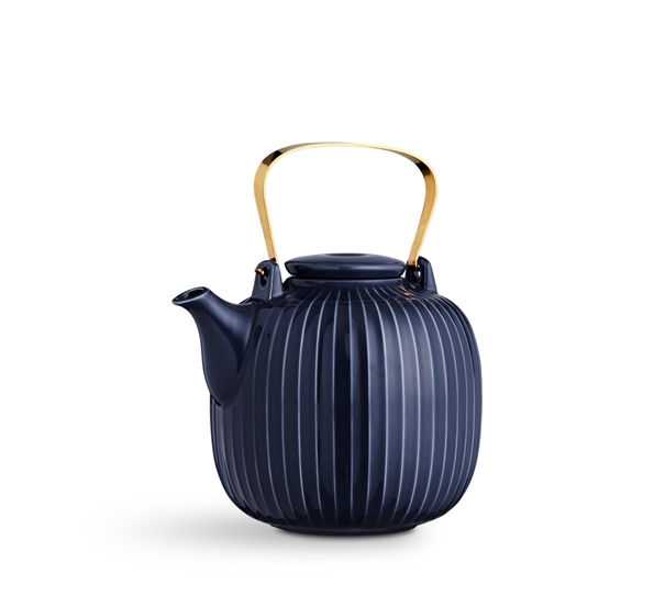 Hammershøi tekanne indigo 1,2l fra Kähler