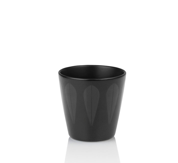 Lotus trends krus 25 cl sort fra Lucie Kaas