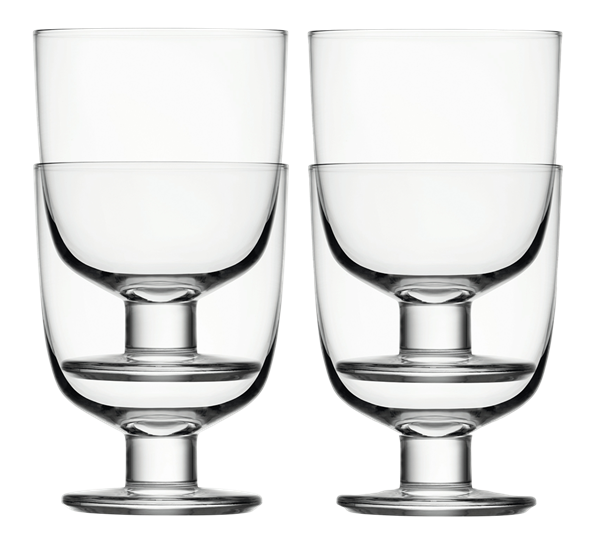 Lempi vannglass 4-pk 34 cl fra Iittala