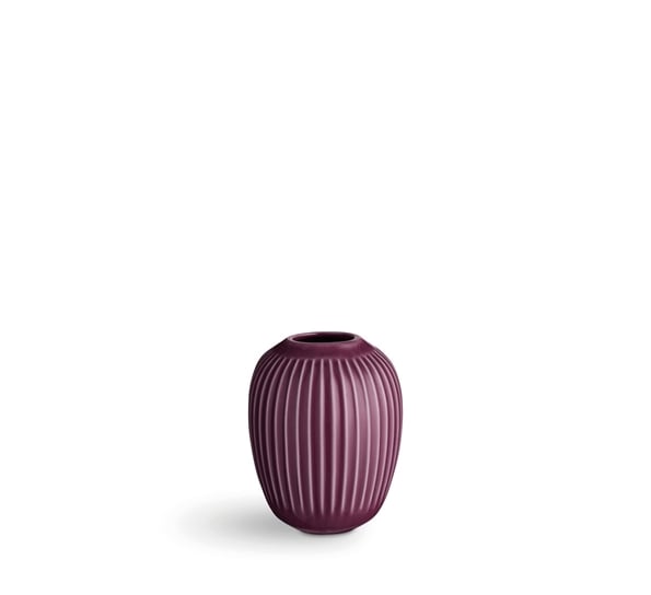 Hammershøi vase plomme 10 cm fra Kähler