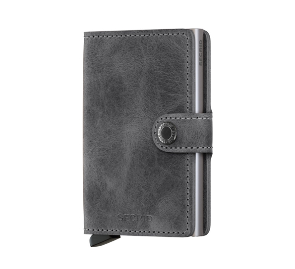 Secrid miniwallet grå vintage fra Secrid